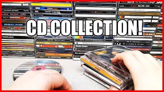 HUGE BOX OF MUSIC CDs THAT I FOUND  CD Collection Unboxing [upl. by Eyllib]