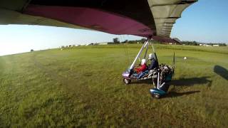 Wet Season Trike Flying Atherton Tablelands January 2012 [upl. by Nnaarat]