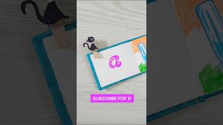 How to draw bubble letter a  Bubble font style  Small letter a  Calligraphy shorts ytshorts [upl. by Jar597]