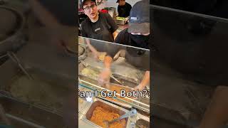 How to order chipotle 🤗 shorts trolling troll chipotle funny [upl. by Megargee123]