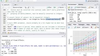 Bayesian Mixed Effects Models A tutorial with rstan and glmer2stan [upl. by Abihsat542]