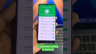 2 important settings in airdroid app  Airdroid app new tricks airdroid mirror [upl. by Anilas]