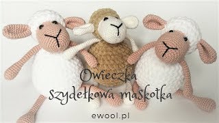 Jak zrobić owieczkę  szydełkową maskotkę [upl. by Dallman560]