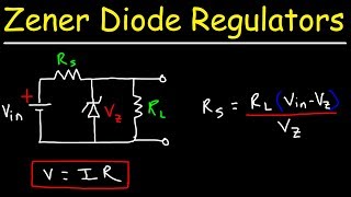 Power Zener Diodes as Voltage Regulators  Circuit Analysis amp Efficiency [upl. by Lorola]