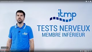 Comment faire les tests nerveux du membre inférieur [upl. by Alurd]