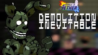 Demolition Inevitable  Springtrap Mod for Rivals of Aether [upl. by Akimed]