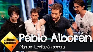 Levitación sonora  Ciencia con Marron  El Hormiguero 30 [upl. by Naihs]