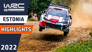 WRC Rally Highlights  WRC Rally Estonia 2022  Saturday Afternoon [upl. by Rhu]