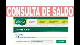 Consultar Saldo Alelo Online [upl. by Noremmac]