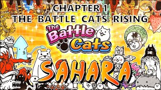 The Battle Cats  Chapter 1 Sahara  Command Your Cat Army to Global Domination [upl. by Ettelliw]