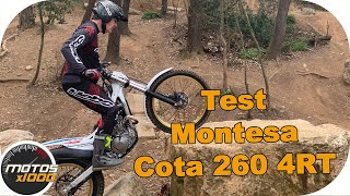 Test Montesa Cota 260 4RT  Motosx1000 [upl. by Minny]