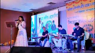 Dekhecho ki taake sung by Ankita Basu Banerjee Auto Cluster Adityapur Jamshedpur 8340509722 [upl. by Nwahsaj1]