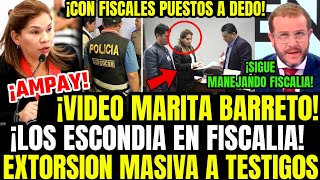 ESC4NDALO CAPTURAN A MARITA BARRETO OCULTA EN FISCALÍA EXTORSION4NDO A INVESTIGADOS CON FISCALES [upl. by Alliuqat]