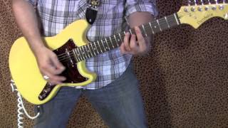 PureSalem Guitars SAD FESTER electric guitar demo with Dr Z ZWreck amp [upl. by Stormy21]