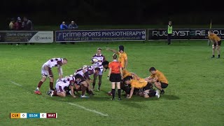 Currie Chieftains vs Watsonians  Arnold Clark Mens Premiership  Scottish Rugby  111024 [upl. by Laet664]