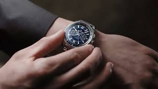 JaegerLeCoultre presents the new Polaris Chronograph blue [upl. by Delle]