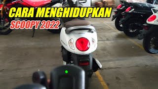 CARA MENGHIDUPKAN SCOOPY 2022 [upl. by Eenal]