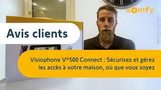 Visiophone V®500 Connect  Test et Avis de Michael  Somfy [upl. by Erual]