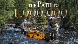 The Path To 1000000 Canoeing the quotBig Trout Loopquot Algonquin Provincial Park [upl. by Syman18]