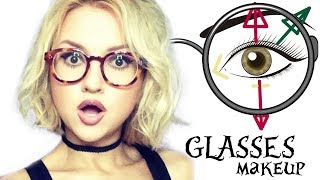 MAKEUP for GLASSES NEAR sighted [upl. by Garling376]