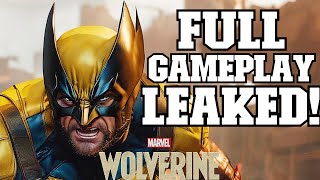 FULL Wolverine Gameplay LEAKED [upl. by Van4]