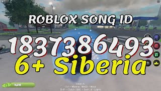 6 Siberia Roblox Song IDsCodes [upl. by Raychel]