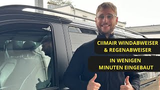 Climair Windabweiser für viele Fahrzeugmarken  jetzt im windesa Onlineshop [upl. by Enialehs72]