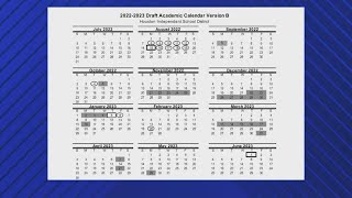 HISD 202223 academic calendar approved by Board of Education [upl. by Maud]