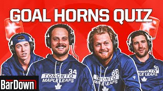 CAN NHLERS PASS THIS NHL GOAL HORNS QUIZ [upl. by Huston]