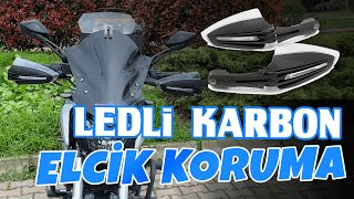 Ledli Katlanır Motosiklet Elcik Koruma Montajı  Motosiklet Elcik Nasıl Takılır [upl. by Song]