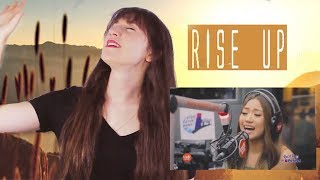 Morissette Amon  Rise Up REACTION  JAR [upl. by Wiltsey210]