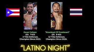 Nov 16 Oscar Collazo vs quotKnockout CP Freshmartquot dazn daznboxing [upl. by Deron71]