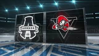 361 BlainvilleBoisbriand Armada 2 Drummondville Voltigeurs 3  12 01 2024 [upl. by Yoho114]