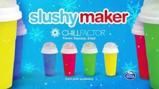 Spin Master  Slushy Maker from Chill Factor Freeze Squeeze Enjoy [upl. by Hatokad]