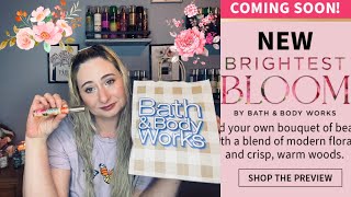 NEW BRIGHTEST BLOOM REVIEW BATH amp BODY WORKS MINI EDP 8 PREVIEW SALE Scents notes amp my thoughts [upl. by Filberte397]