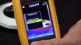 How To Set Emissivity On The Fluke Ti32 [upl. by Etnom]