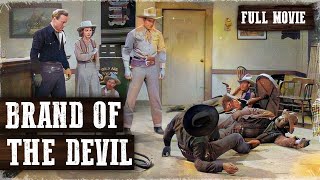 BRAND OF THE DEVIL  Full Western Movie  English  Wild West  Free Movie [upl. by Enivid]