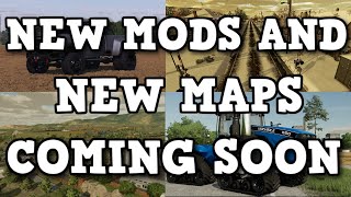 NEW MODS AND MAPS COMING SOON TO ALL PLATFORMS PS4 PS5 XBOX AND PC  Farming Simulator 22 [upl. by Huntlee]