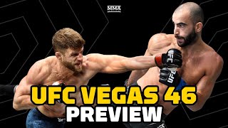 UFC Vegas 46 Preview Show  Does Calvin Kattar Need Win More Than Giga Chikadze  MMA Fighting [upl. by Arnuad]