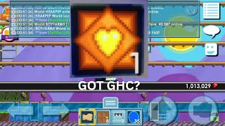 Growtopia Using 1million Gem on Valentine day growtopia [upl. by Caldwell6]