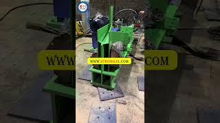 Chinese Large Hydraulic Log Splitting Machine [upl. by Basso105]