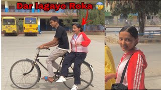 Crush li vala cycle ma ghumaudi 😍 dxnshankarkunwar2970 crush love vlog kamalghimire [upl. by Neellek]