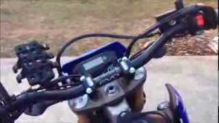 Yamaha WR250R ProTaper EVO handlebar install and review [upl. by Einuj]