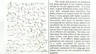 100 WPM English Dictation  100 Speed English Dictation  English 100 wpm  stenographysikho [upl. by Audre]