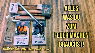 Alles was Du zum Feuer machen brauchst [upl. by Fox]