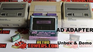 AD Adapter  Play GBA games on a SNES  Overview [upl. by Namhcan]