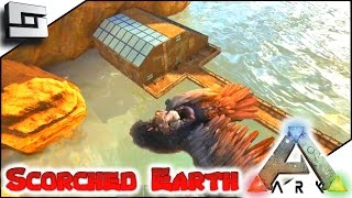 ARK Scorched Earth  SCORCHED ADOBE GREENHOUSE E16  Scorched Earth Map Gameplay [upl. by Bunce221]