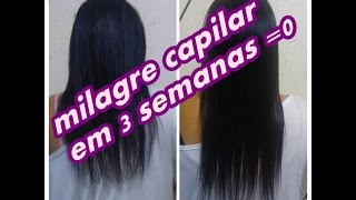 Milagre capilar em 3 semanas O  Shampoo e tônico Forte da Avon [upl. by Nuarb37]