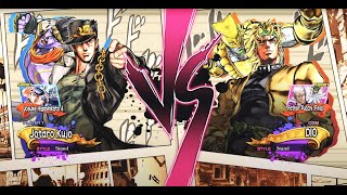 quotStar Platinum vs The World – Jotaro vs DIO Showdown AllStar Battle Rquot [upl. by Eliathas]