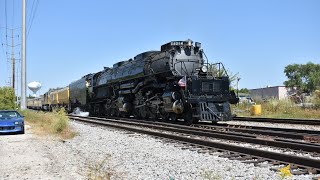 UP 4014 Big Boy Chicagoland Chase 992024 [upl. by Lenno60]